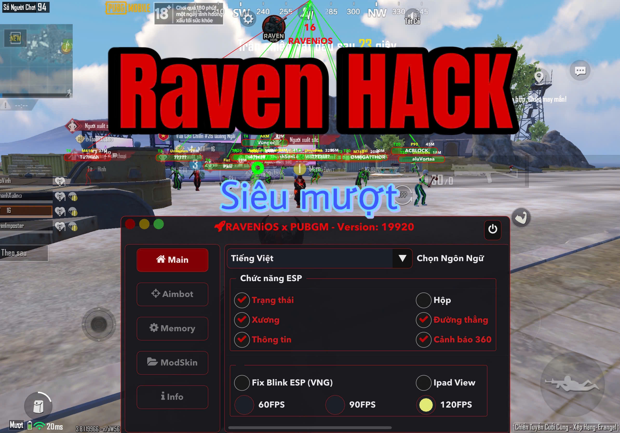 [Raven] PUBG HACK IOS IPA